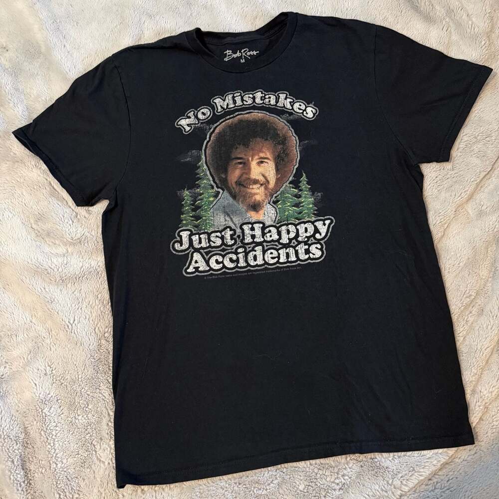 Bob Ross Graphic T-Shirt